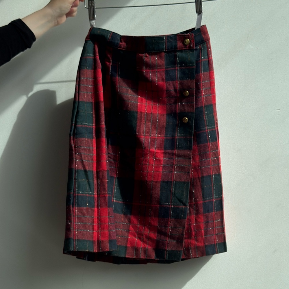 Nygärd Petites Plaid Skirt